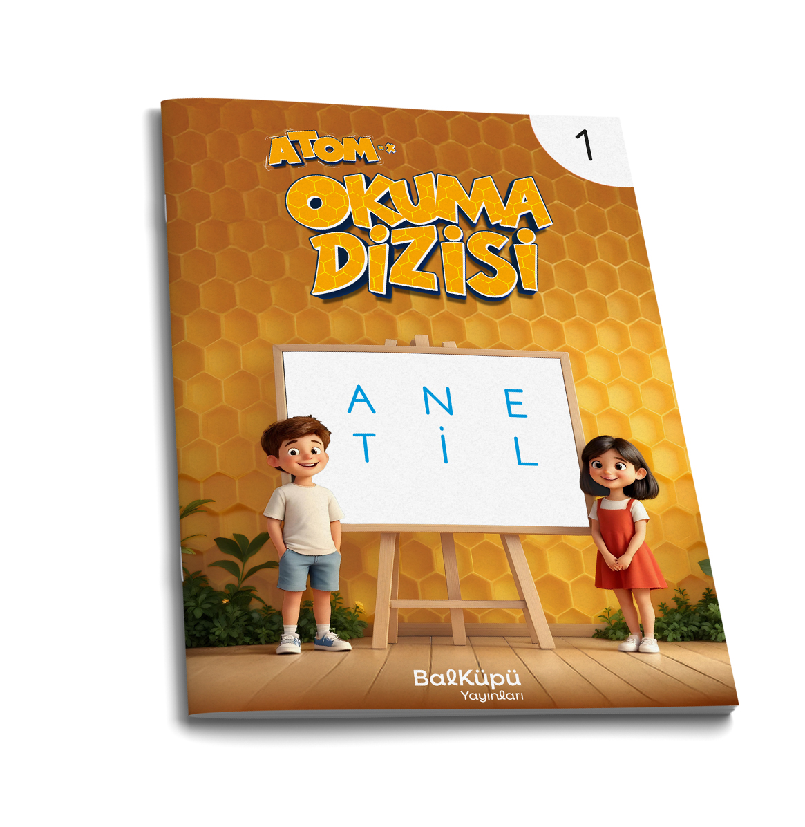 Artı Bir Yayınları - 1.Sınıf Atom Okuma Dizisi-1 (Anetil)