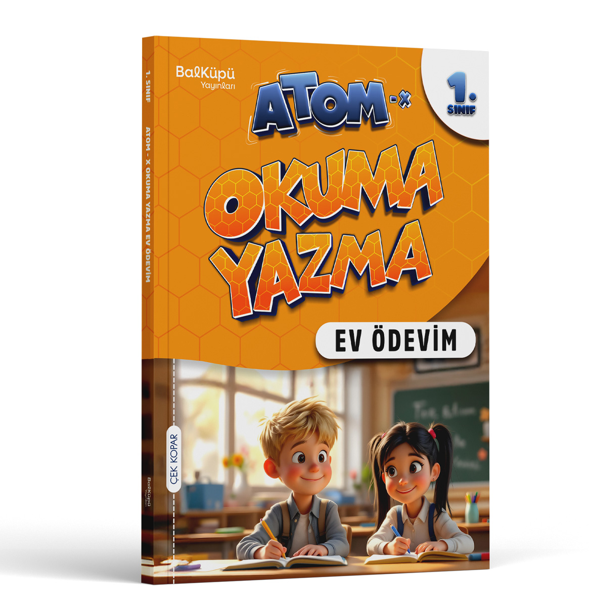 Artı Bir Yayınları - 1.Sınıf Atom Okuma Yazma (Ev Ödevim)
